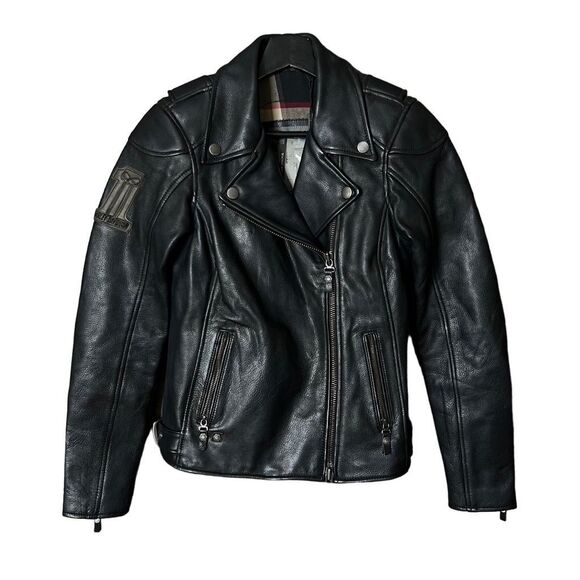 NWT Harley-Davidson Womens Leather Motorcycle Jacket Small - Picture 1 of 6